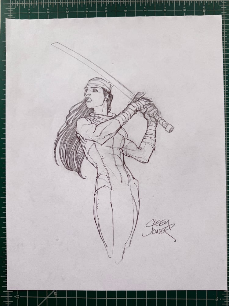 Image of Elektra Sketch
