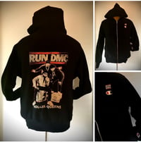 Image 1 of Upcycled “RUN DMC” Champion hoodie