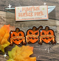 Image 2 of pumpkin sticker pack