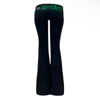 Image 1 of *ON SALE, MINOR FLAWS* i luv zombies fold over leggings