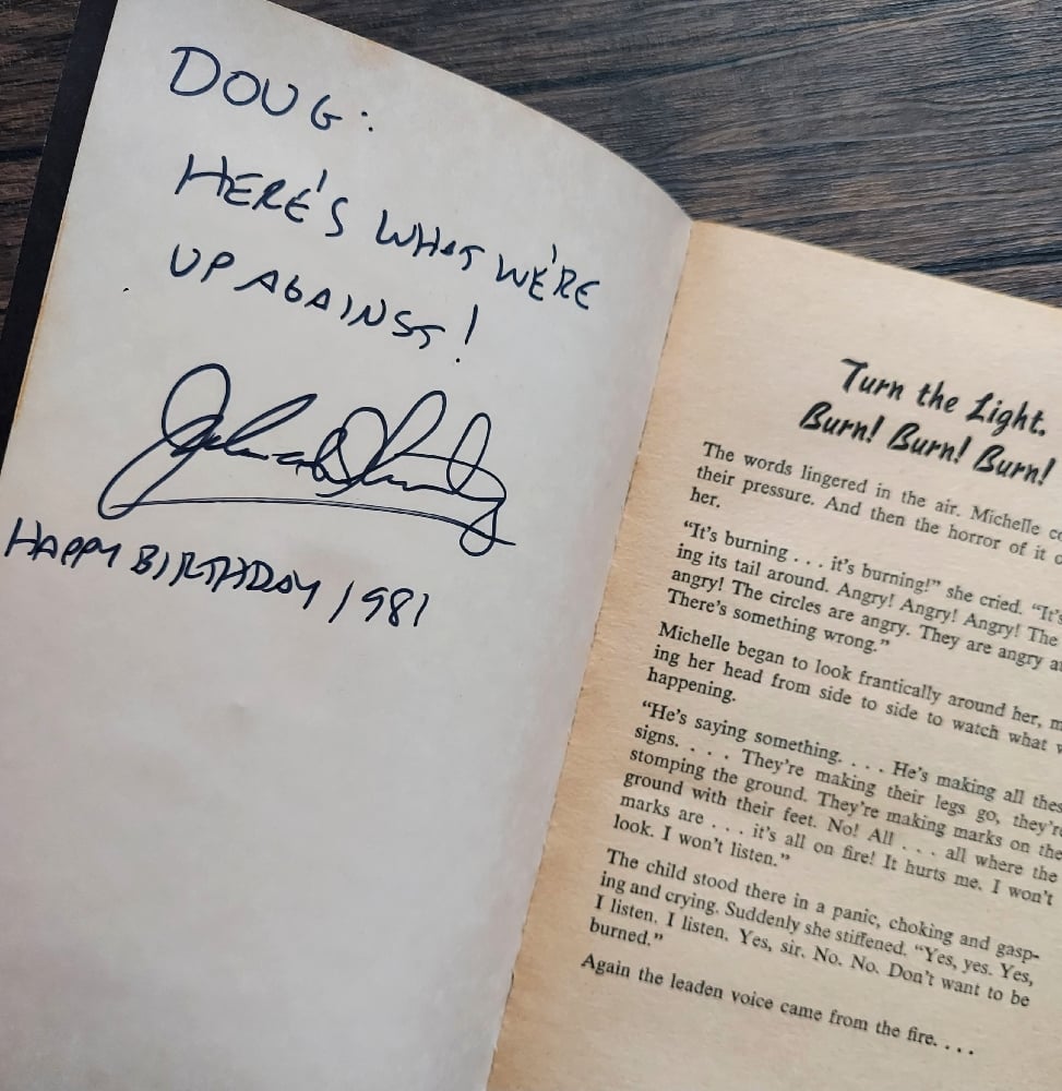 Michelle Remembers, by Michelle Smith & Lawrence Pazder - SIGNED by John Stanley
