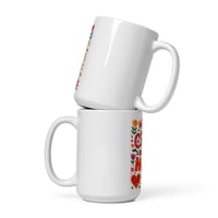 Image 2 of White glossy mug ( Cinco De Mayo )