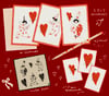 valentines stationery set