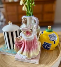 Image 2 of painted lady cake