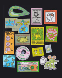 Image 2 of STICKER PACKS  BY AARON GRECH 