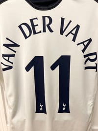 Image 6 of Tottenham Hotspur “VAN DER VAART 11” 2010/11 Home Cup Shirt + patches (M)