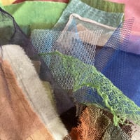 Image 4 of Stitch a Little Landscape - hand dyed fabrics