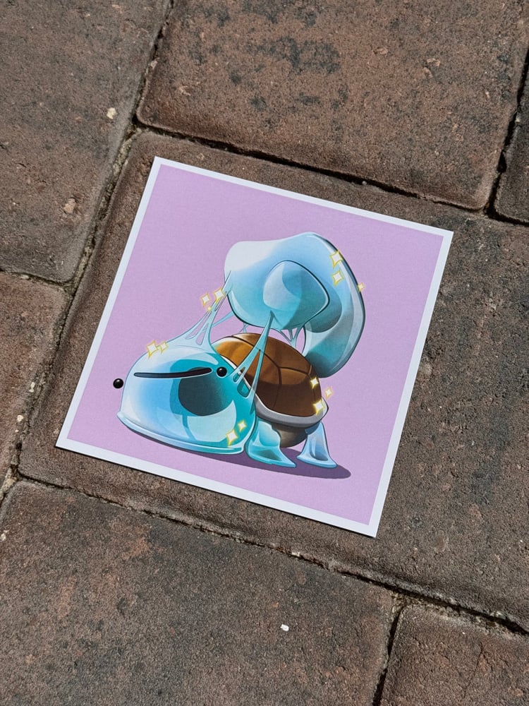 Image of Shiny Goopy Starters Prints