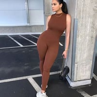 Image 4 of Jump Suits Women's Sexy Bodycon 