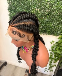 Image 3 of Butterfly braided wig