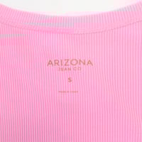 Image 6 of Arizona Jean Company MilkMaid Pink Short Sleeve Crop Top