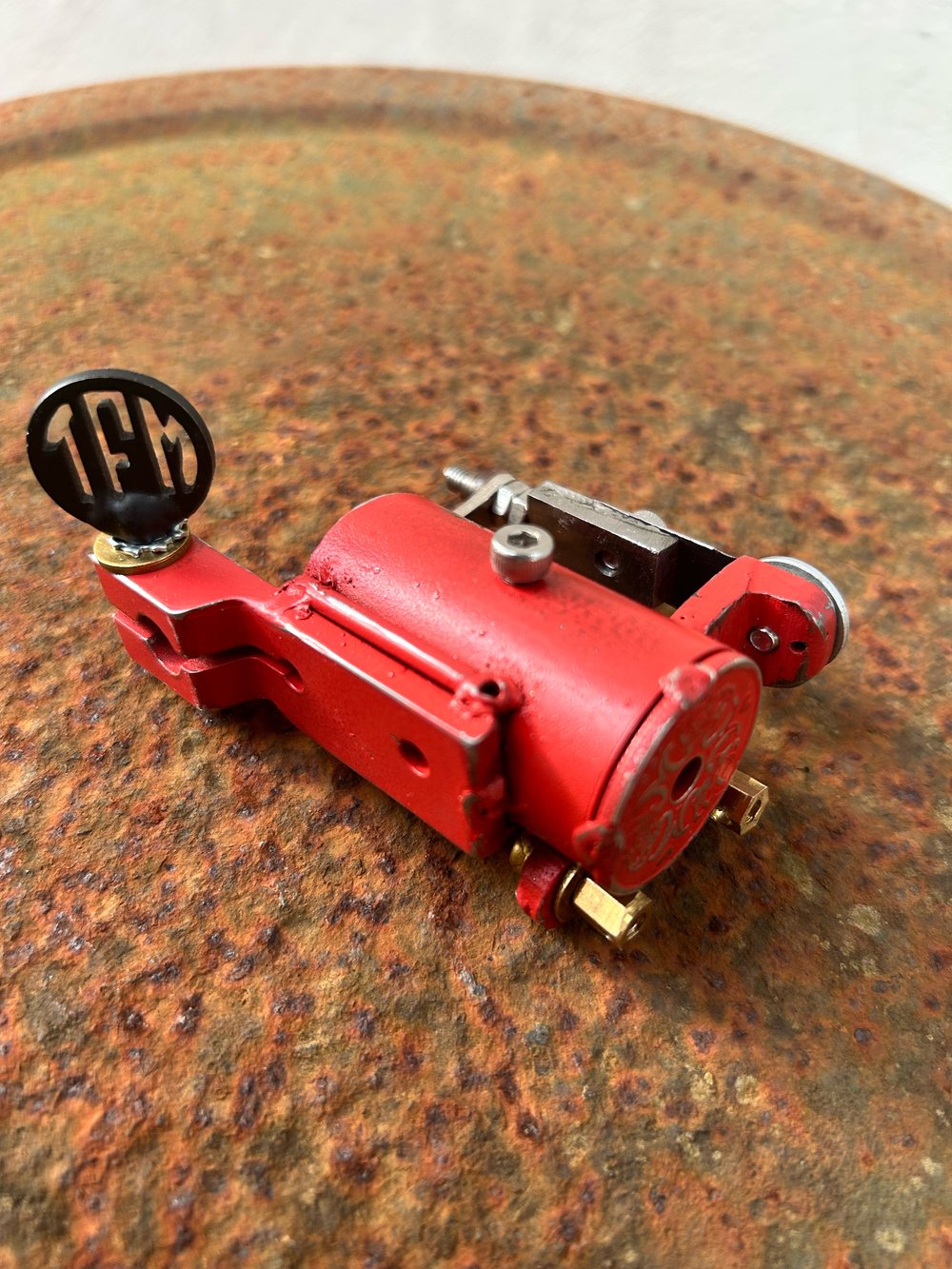 1-Off HANDMADE ROTARY TATTOO MACHINE - THE TUBE - Liner 3-14