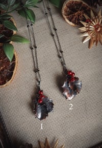 Real holly leaf necklaces