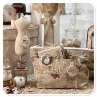 Image 3 of Custom listing for A - sewing purse needle book and pin cushion