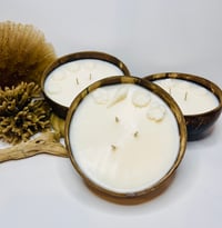 Image 1 of Coconut shell candle