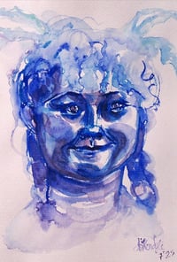 Image 4 of Original art, Rings of Power, Poppy, Gift print sketch 