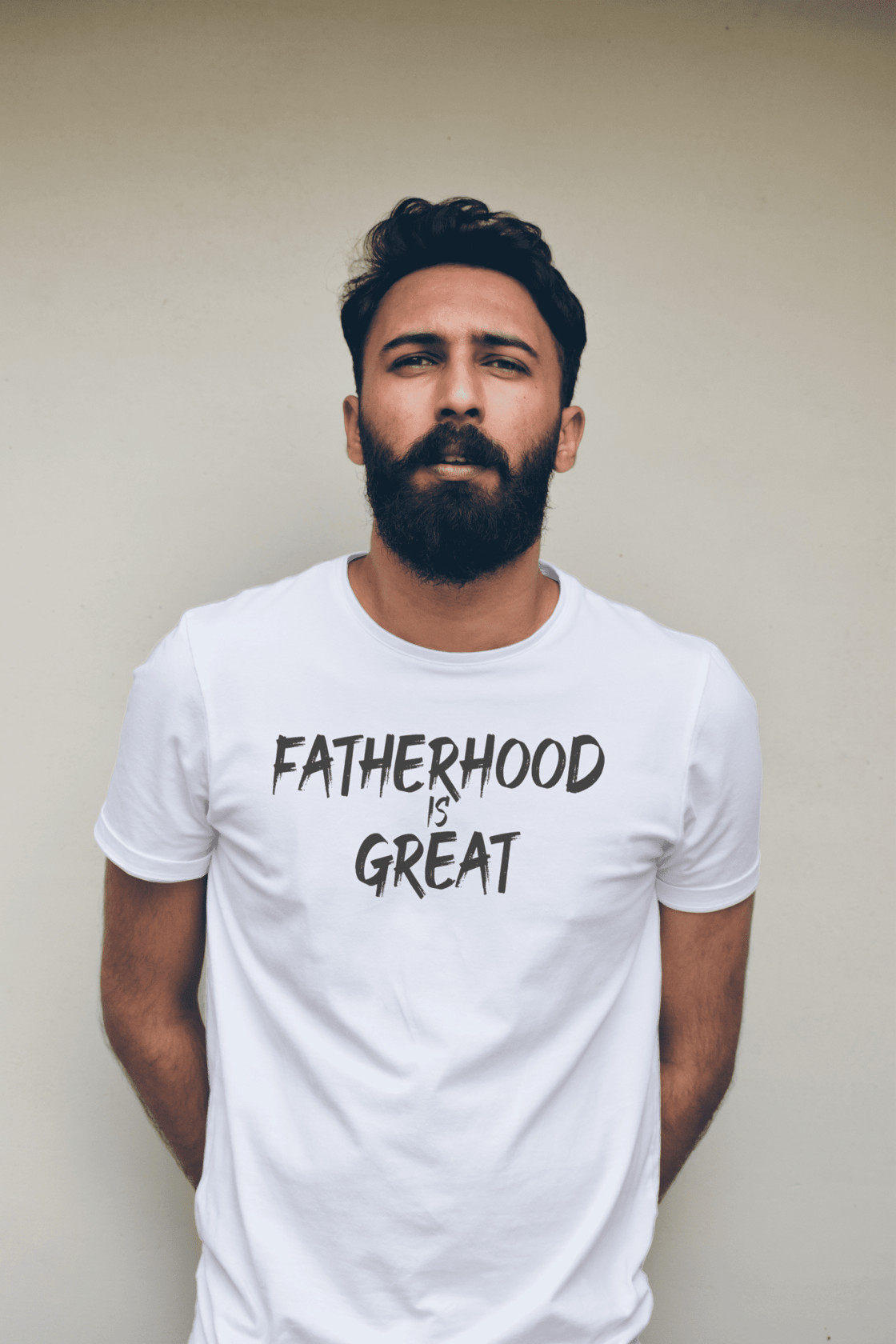 Image of Fatherhood is Great (white shirt)