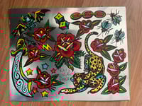 Reflective Flash, original painting