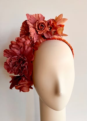 Image of Autumnal tones headpiece 