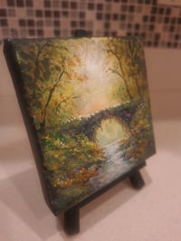 Image 2 of "Old Arched Bridge" Miniature Painting