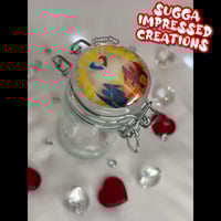 Image 2 of ‘Love Birds’ Mini Glass Stash