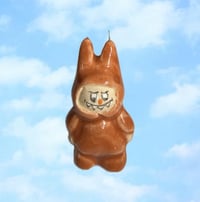 Labubu Charm Burnt Orange 