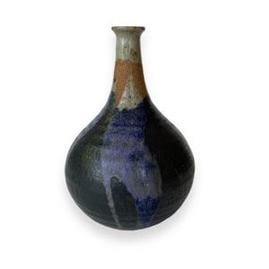 Image of MULTI-COLOR BOTTLENECK VASE