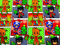 Image 5 of Xmas II Scrub Hats