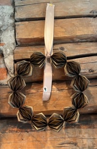 Image 1 of Kaffefarget origami krans - TinaTing