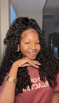 Image 4 of Bare beauty curl half wig READY TO SHIP 