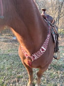 Image 2 of Burgundy Mohair Pulling Collar