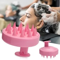 Image 25 of 1/2pcs set Scalp Massage Comb Hollow Out Comb Shampoo Massage Brush For Bath Hair Washing Spray Bott