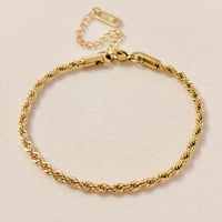 Image 1 of SS Rope Bracelet 