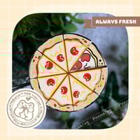 Pizza Interactive Enamel Pin