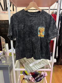 Image 1 of black crop top 