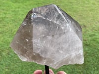 Image 15 of Smoky Quartz With Rainbows On Display Stand Statement Piece #1456