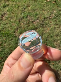 Image 4 of Faceted Blu-V Opal Coin Slurper style cap