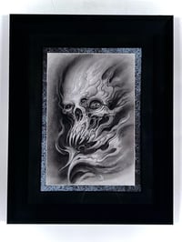 Image 1 of Charcoal skull alien