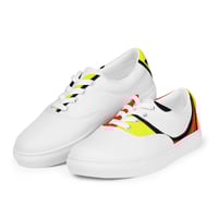 Image 2 of Women’s lace-up canvas shoes
