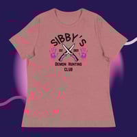 Image 5 of Sibby's demon hunting club with bloody hands Women's Relaxed T-Shirt