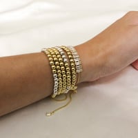Image 3 of Clear Gem Statement Bracelet 