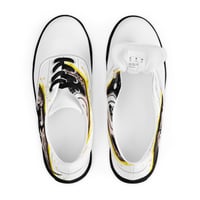 Image 4 of Men’s spiritual warrior lace-up canvas shoes