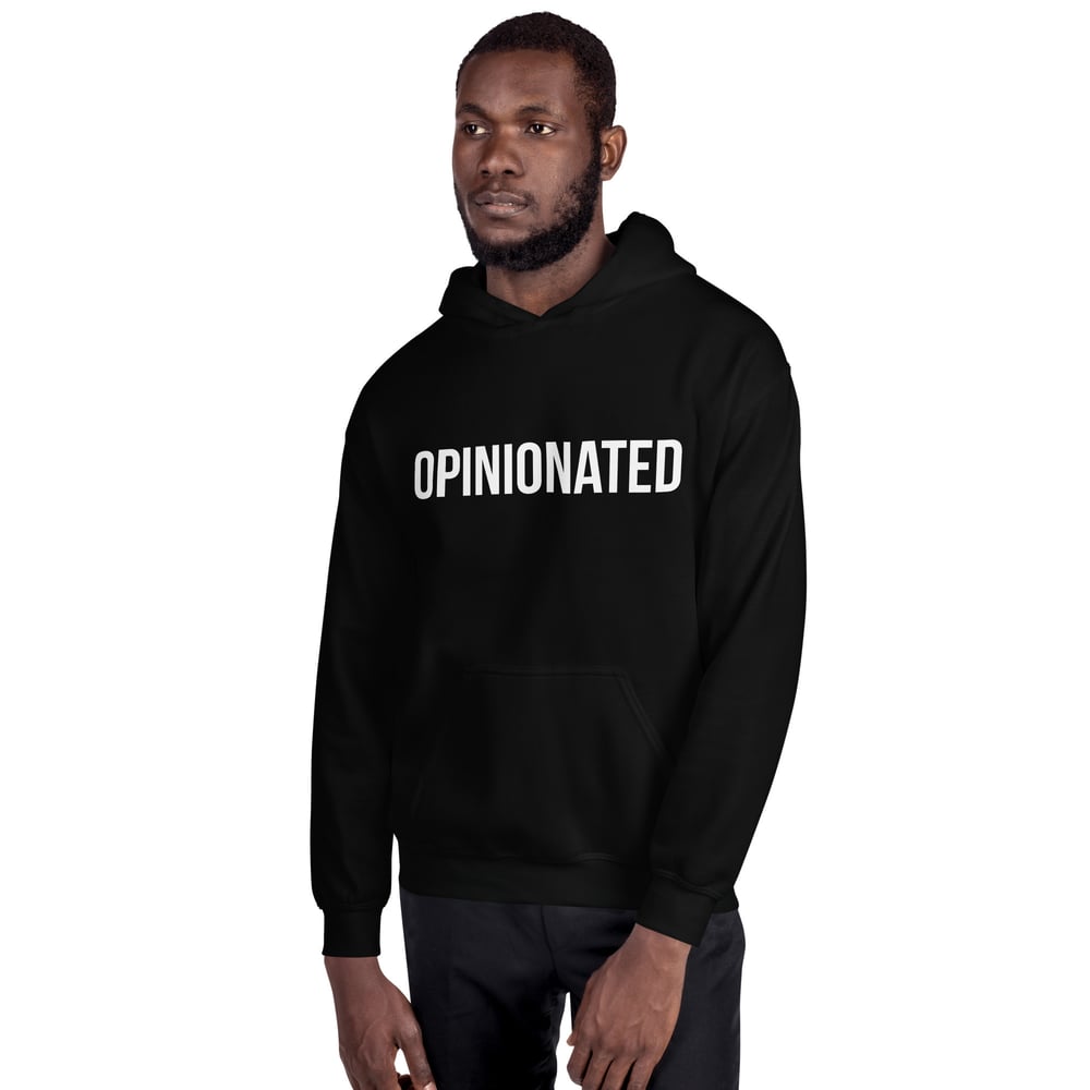 Opinionated Hoodie (Black)