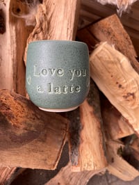 Love you a latte Mørkegrøn