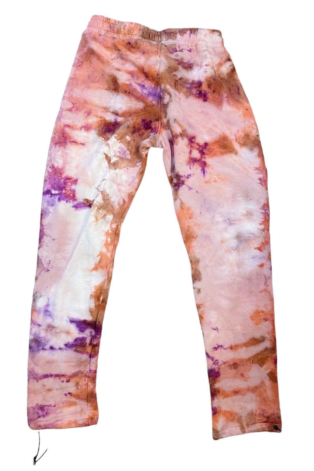 Orange and pink tie dye online sweatpants