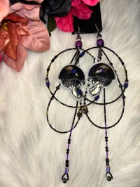 Image 5 of Ravensnation Large Hoop Earrings