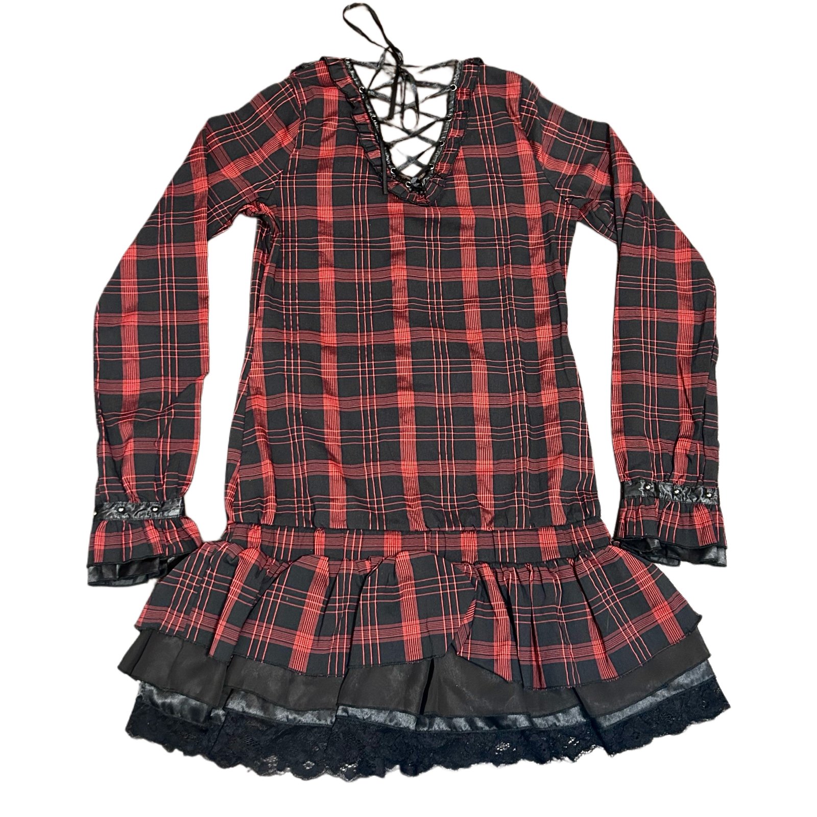 SEX POT ReVeNGe チェックパンツ レッド SEX POT ReVeNGe チェックパンツ レッド
