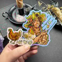 Image 2 of Farmer Witch Sticker Duo