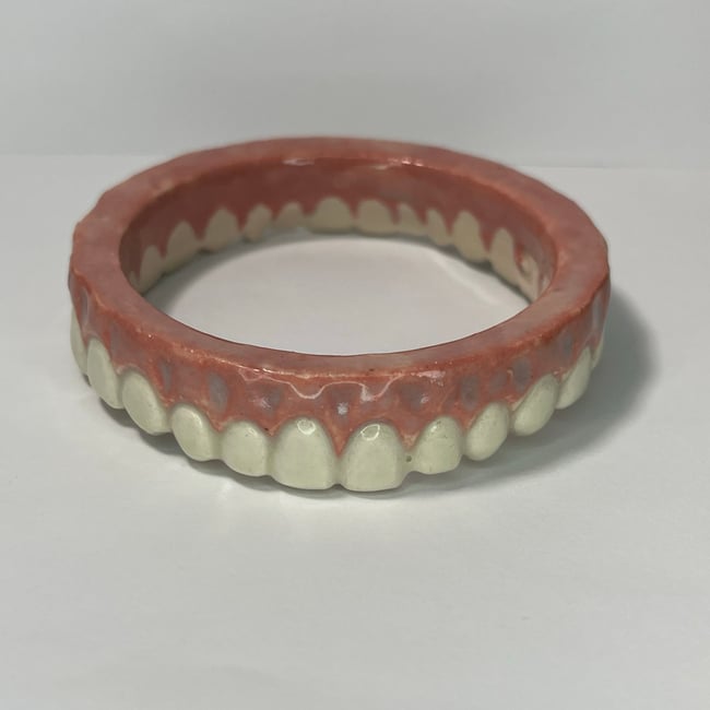 Teeth Bracelet A - 7.35 in Inner Circumference