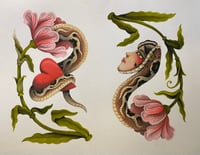 Image 2 of KYLER MARTZ - Snake and Heart